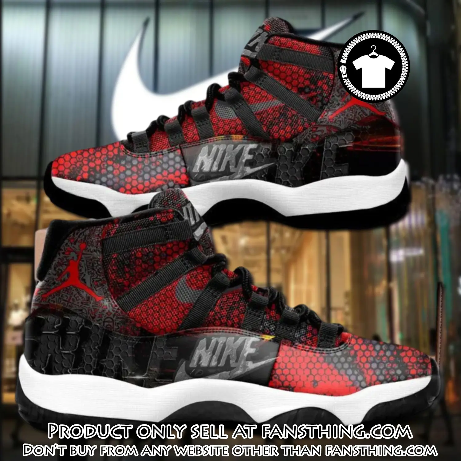 Nike red air jordan 11 sneakers shoes hot  for men women fst4549384